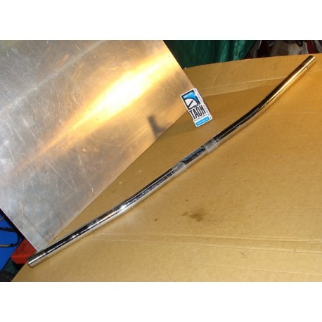 Manillar custom plano Ø25'4 mms con contrapesos 