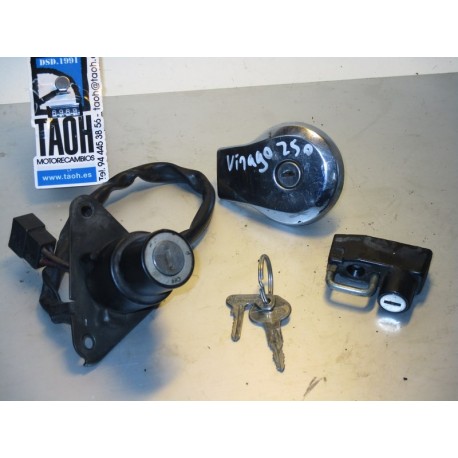 Juego cerraduras Yamaha XV 250 Virago