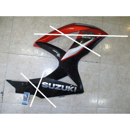 Lateral medio derecho Suzuki GSX-R 600 2008 / GSX-R 750 2008
