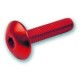 Kit 6 tornillos allen c/alomada M6x30. Rojo
