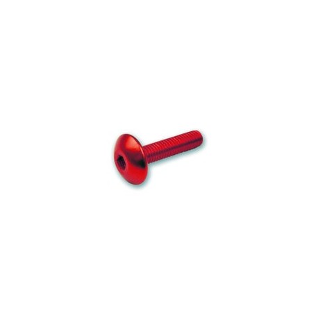 Kit 6 tornillos allen c/alomada M6x30. Rojo