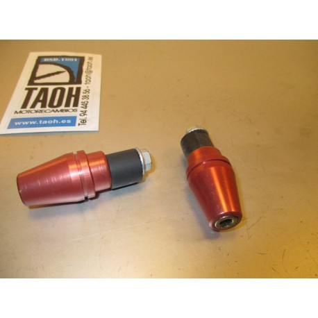 Pesos scooter ovalados. Marron