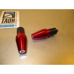 Pesos scooter ovalados. Rojo