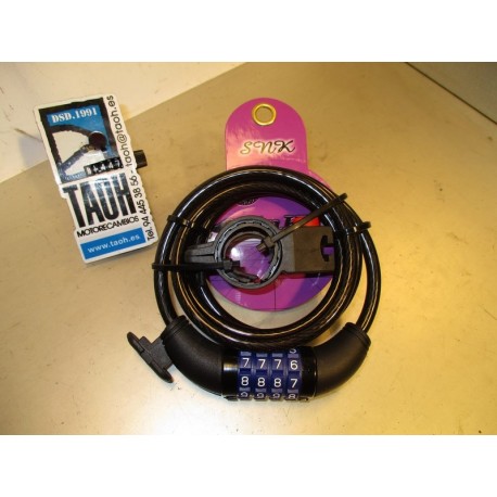 Candado BBT espiral combinacion