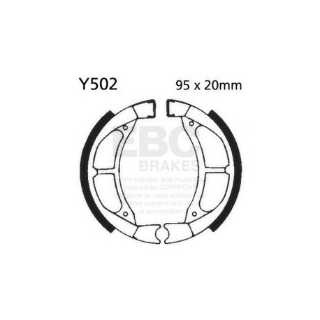 Zapatas de freno EBC Y502