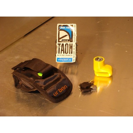 Antirrobo disco pequeño con bolsita