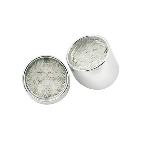 Juego pilotos traseros con leds cromados Aprilia