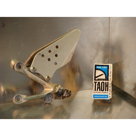 Soporte reposapie trasero izquierdo Kawasaki ZX636 R 2005