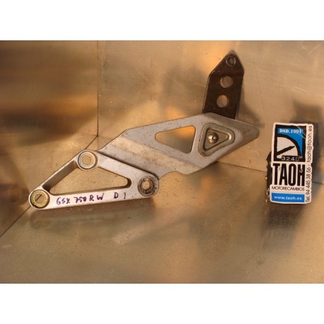 Soporte reposapie delantero izquierdo Suzuki GSX-RW 750 1993