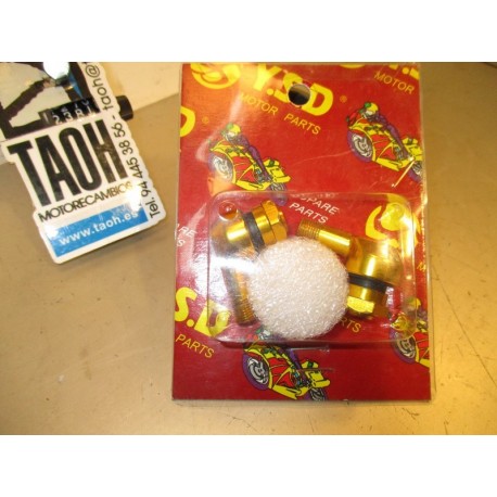 Válvula 90º universal oro