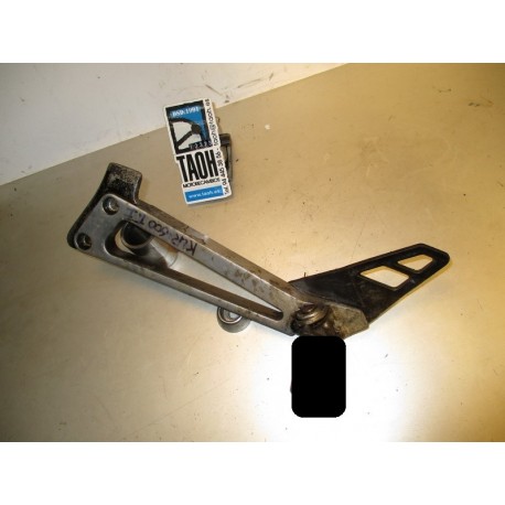 Soporte reposapie trasero izquierdo Kawasaki KLR 600