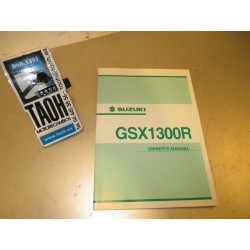 Manual del propietario Suzuki Hayabusa 1300 (Ingles)