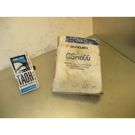 Manual del propietario Suzuki GSR 600