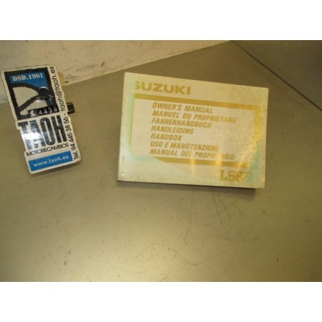 Manual del propietario Suzuki LS 650 Savage 