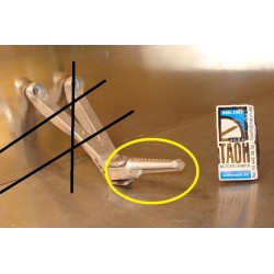 Reposapie trasero izquierdo Honda CBR / VFR