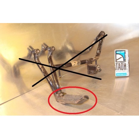 Reposapie trasero izquierdo Honda CBR 600 F 1991