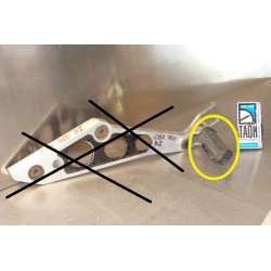 Reposapie trasero izquierdo Honda CBX 750 F