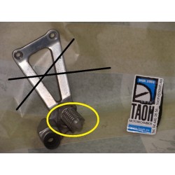 Reposapie trasero derecho Kawasaki ZX7 R 1997