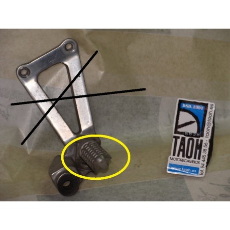 Reposapie trasero derecho Kawasaki ZX7 R 1997