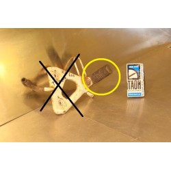 Reposapie trasero izquierdo Honda XL 600