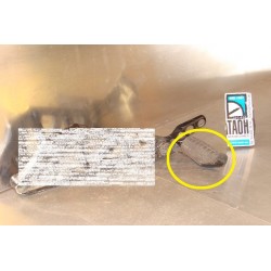 Reposapie trasero izquiero Honda VF 500 FII