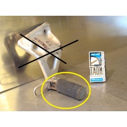 Reposapie trasero derecho Honda XL 600 Transalp