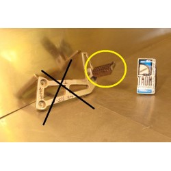 Reposapie trasero izquierdo Honda NS 125 F