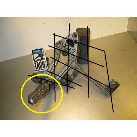 Reposapie trasero izquierdo Kawasaki GPX 750 R