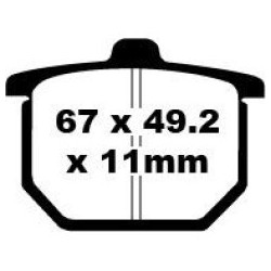 Pastillas de freno EBC FA029