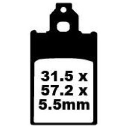 Pastillas de freno EBC FA116