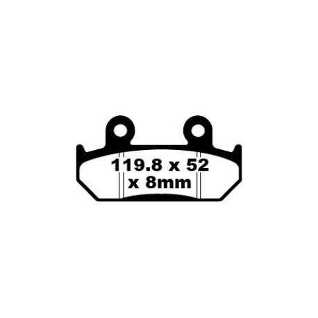 Pastillas de freno EBC FA121