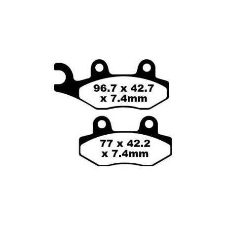 Pastillas de freno EBC FA135MXS