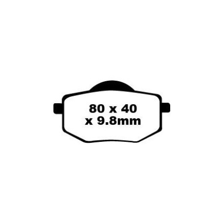 Pastillas de freno EBC FA136