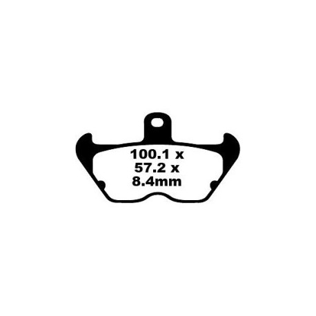 Pastillas de freno EBC FA170 = FA407