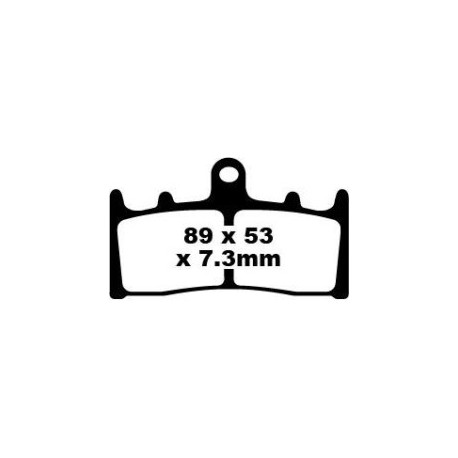 Pastillas de freno EBC FA188HH
