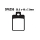 Pastillas de freno EBC SFA255