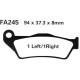 Pastillas de freno EBC FA245