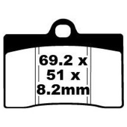 Pastillas de freno EBC FA095HH