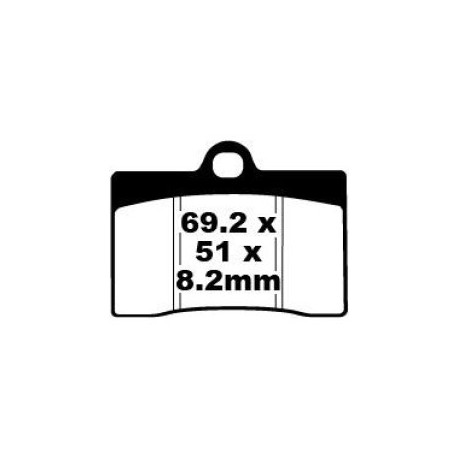 Pastillas de freno EBC FA095HH