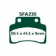 Pastillas de freno EBC SFA235