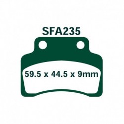 Pastillas de freno EBC SFA235