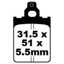 Pastillas de freno EBC FA186