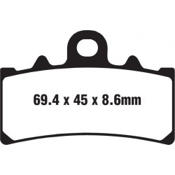 Pastillas de freno Dunlopad DP519