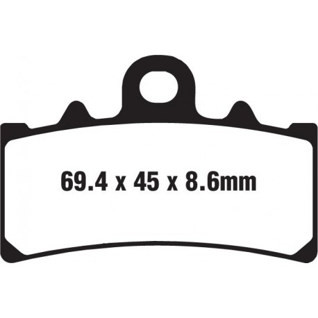 Pastillas de freno Dunlopad DP519