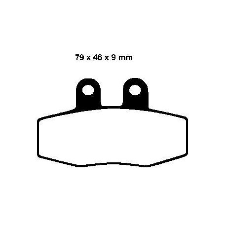 Pastillas de freno Dunlopad DP-606