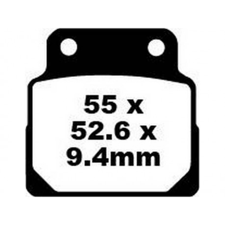 Pastillas de freno Galfer