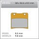 Pastillas de freno Vesrah VD-331RQ