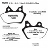 Pastillas de freno EBC FA299HH / FA400HH