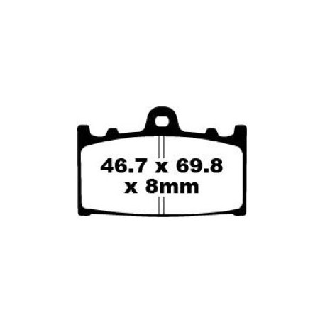 Pastillas de freno ICER 110824
