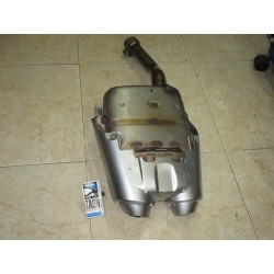 Silencioso Yamaha FZ6 2006- con protector